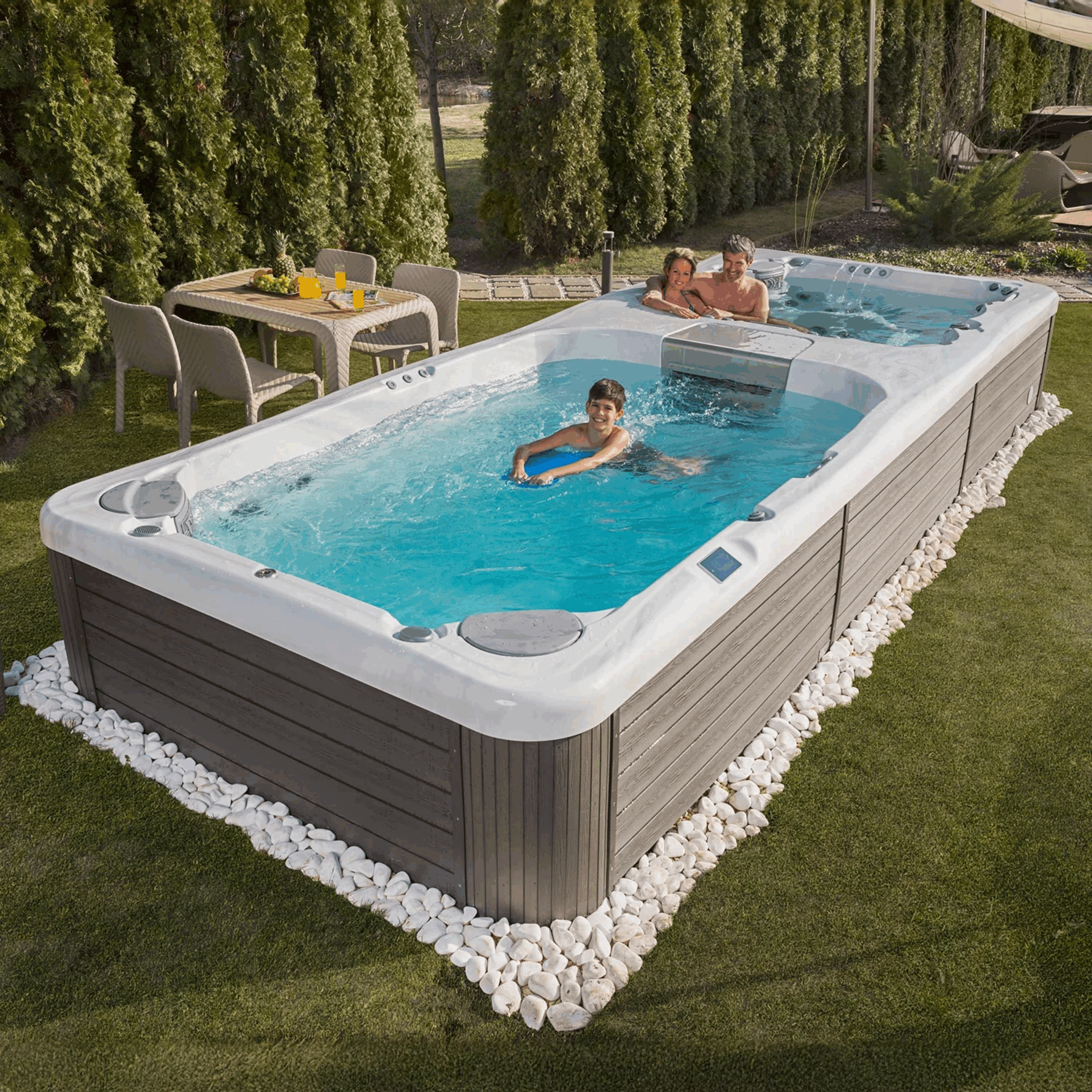 Aquashark Fiberglass Pool